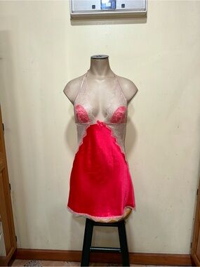 Woman’s Victoria’s Secret lingerie lace